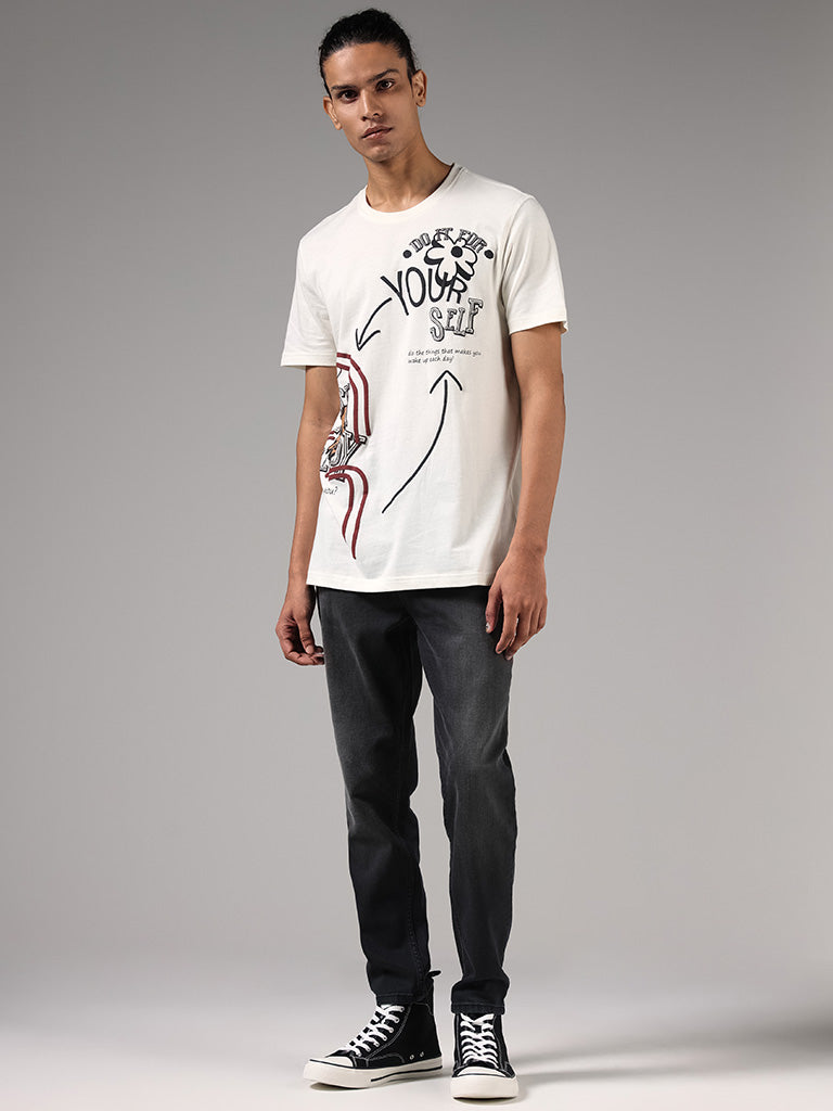 Printed Cotton T-Shirt - Men - Ready-to-Wear