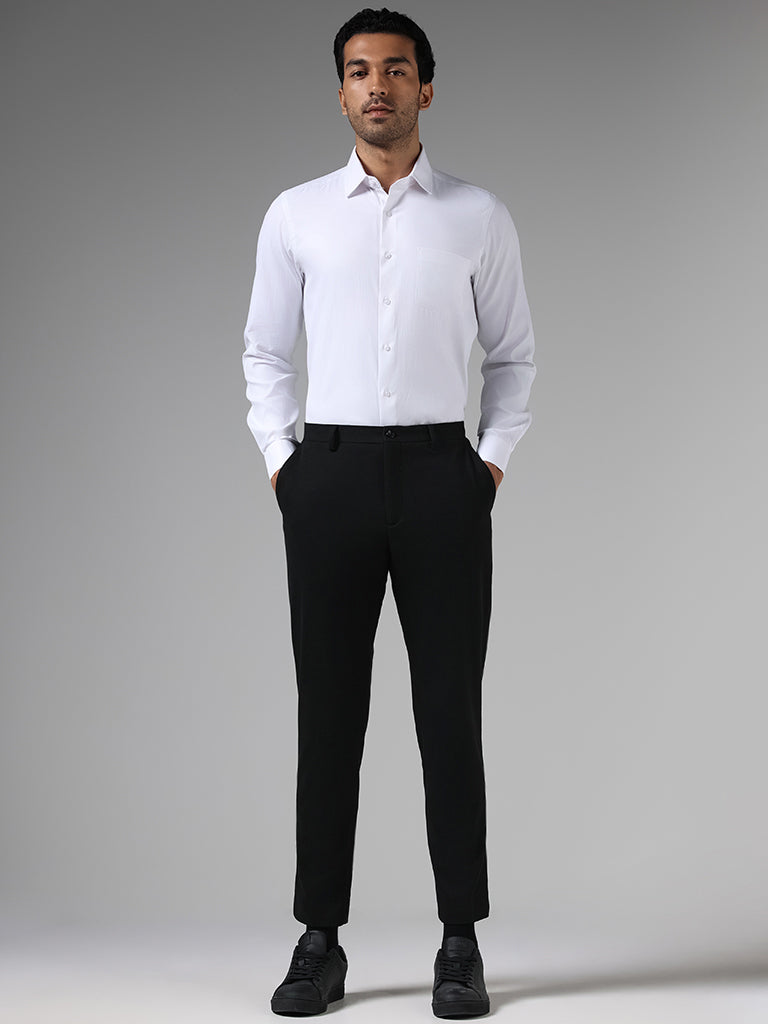 Buy Black Formal Trousers Online in India at Best Price - Westside