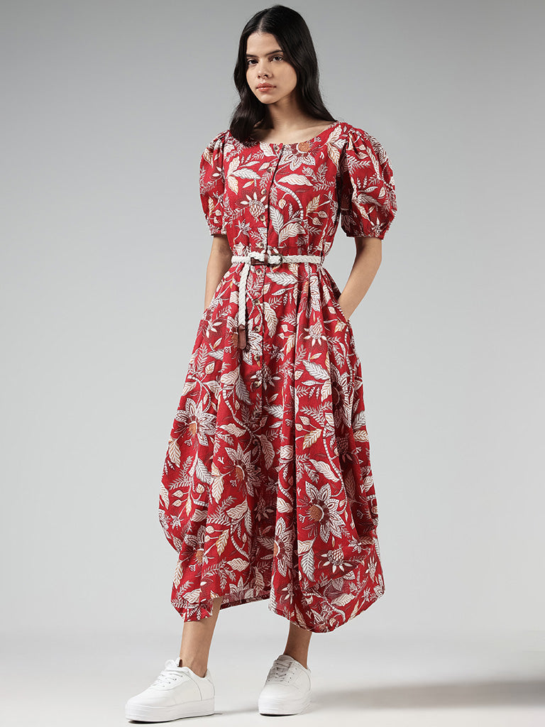 Red - Dresses - Indo Western Dresses: Buy Latest Indo Western Clothing  Online | Utsav Fashion