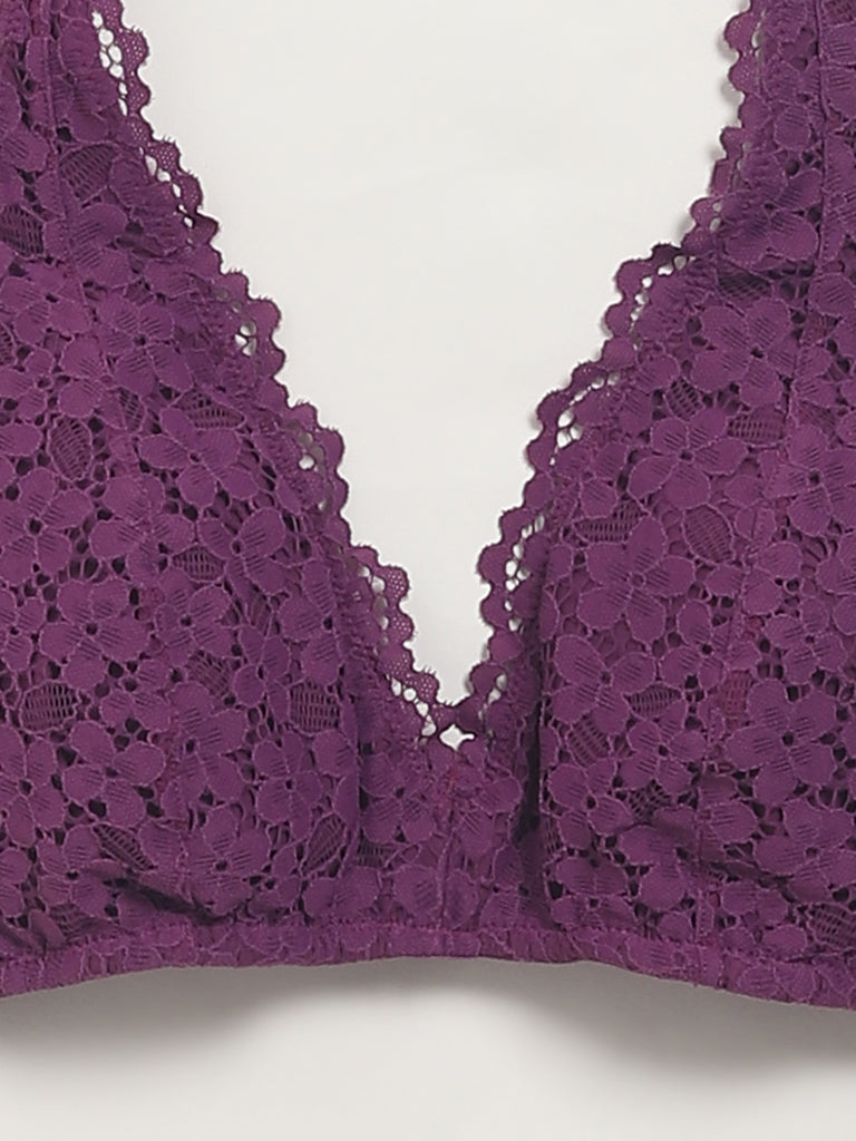 Buy Purple Bra Sets Online in India at Best Price - Westside