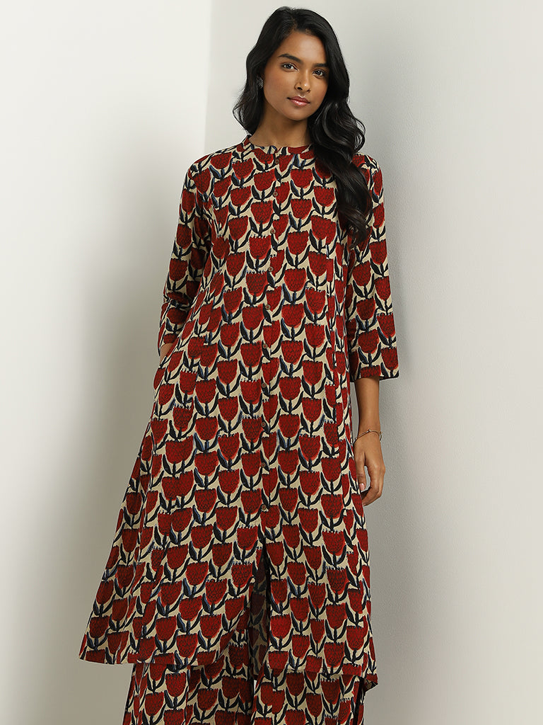 Kundali Bhagya Anarkali Style Cotton Kurti Design 2021 | Readymade Kurti