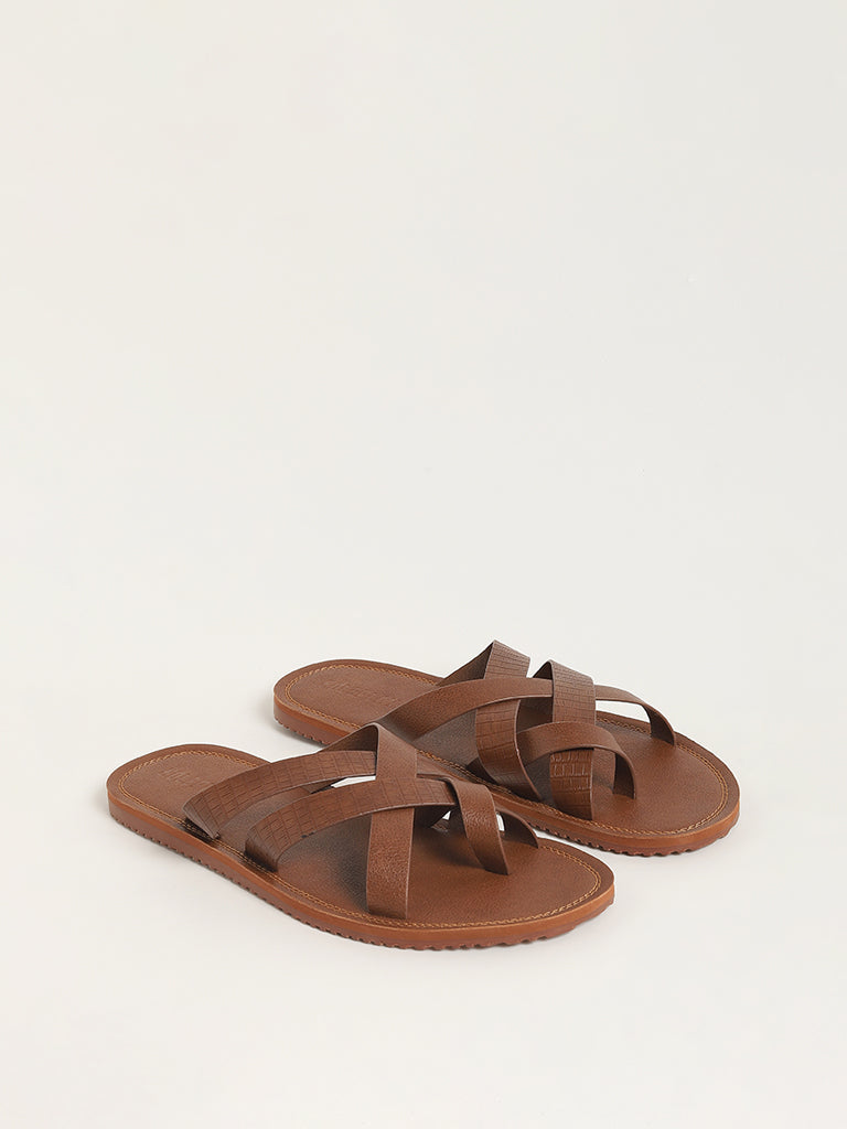 Buy Pink Flat Sandals for Women by Marc Loire Online | Ajio.com