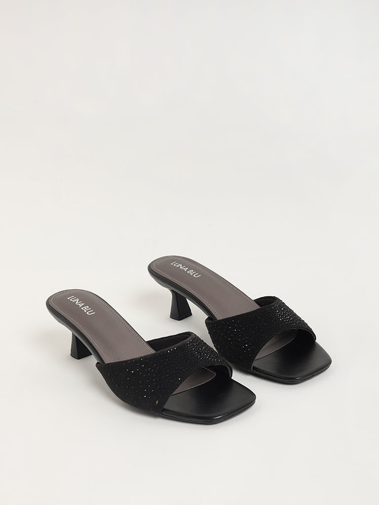 Golden sandals for women stylish heels - TrishaStore.com