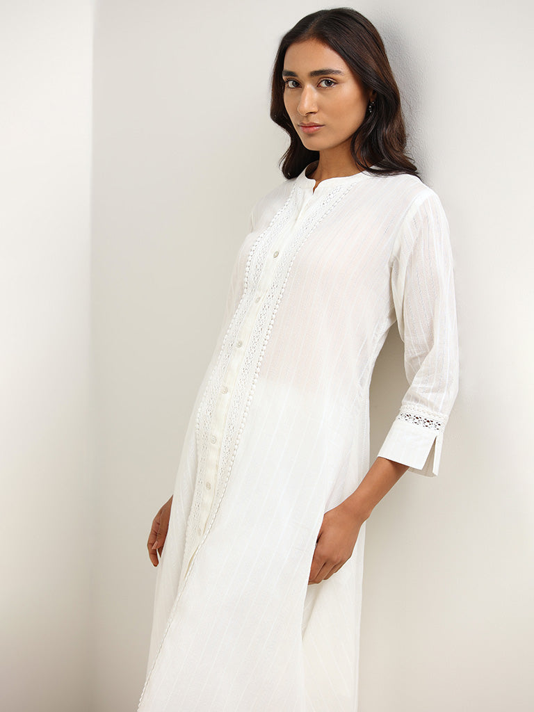 Buy online Women's Straight Kurta from Kurta Kurtis for Women by Clotheum  for ₹299 at 62% off