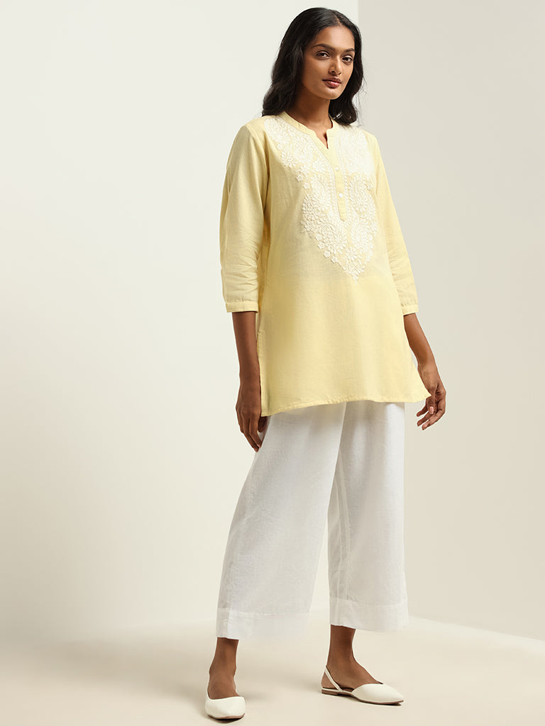Girl Plain Half Sleeves Kurti ( 40 , White ) - Clothing And Accessories -  Shalgar, , Pune, Maharashtra