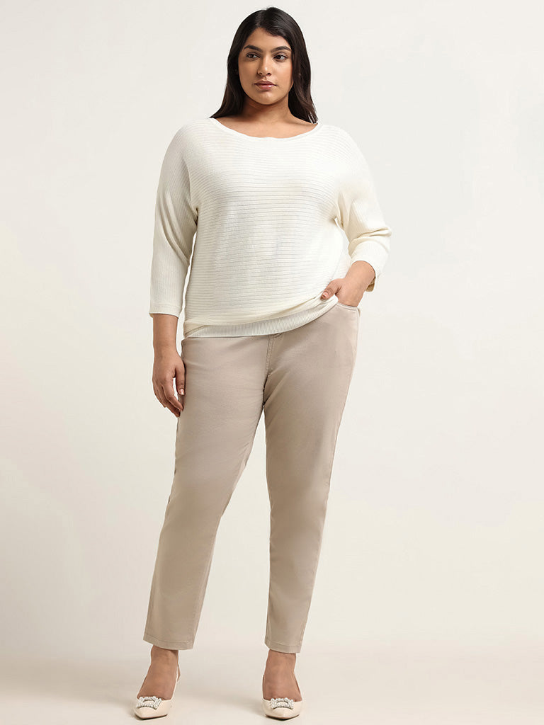 Marilyn Straight Pants In Plus Size Sculpt-Her™ Collection - Black Black |  NYDJ