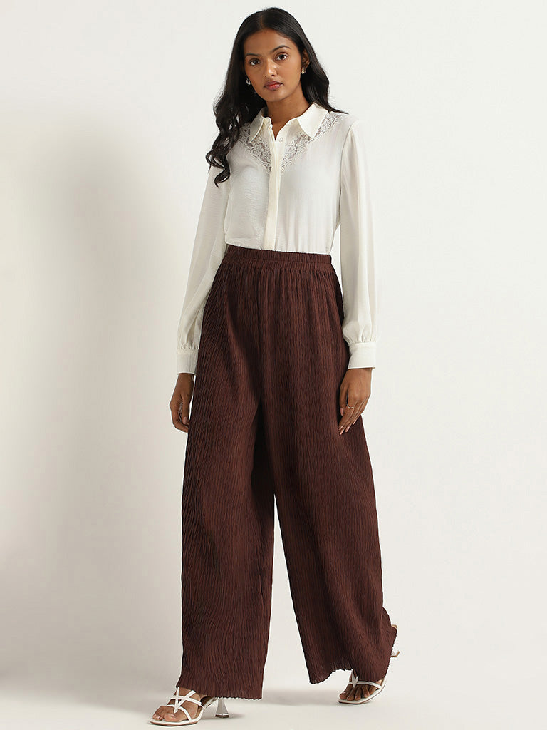 Double Zero Wide Leg Trousers - Fringe Boutique