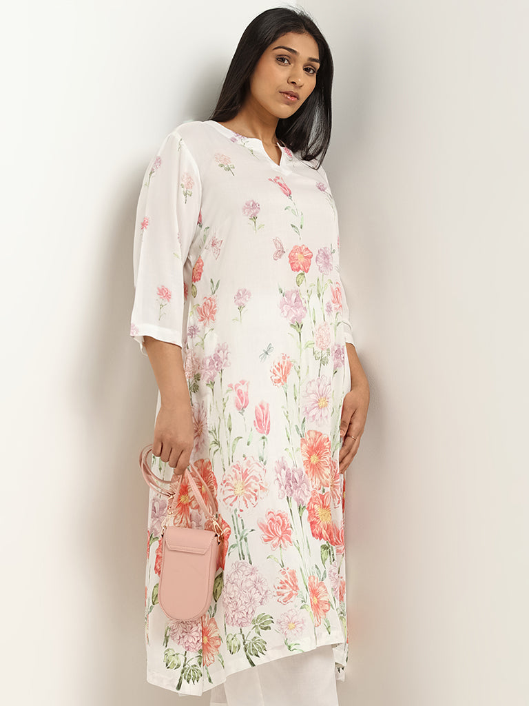 floral print dress for women western indo western frocks cotton maxi with  jacket top short age ladies combo women a line dress one piece frock knee