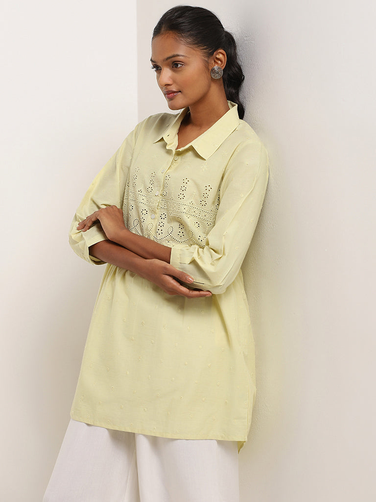 Plain 3/4th Sleeve Ladies Designer Cotton Top, Size: L-XL-XXL at best price  in Surat