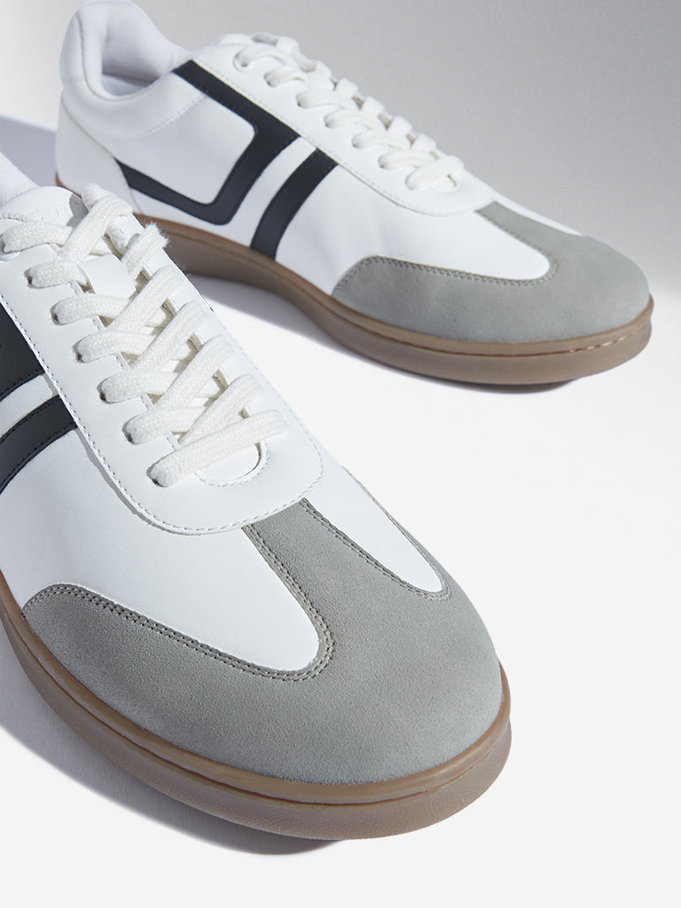 Details more than 148 ucb white textured sneakers