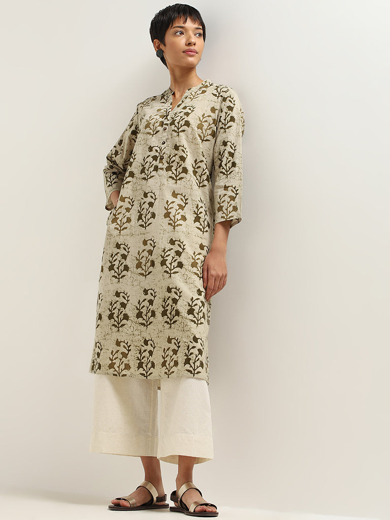 Blue cotton sleeveless kurta | Sleeveless kurta, Fashion dress party,  Stylish dresses