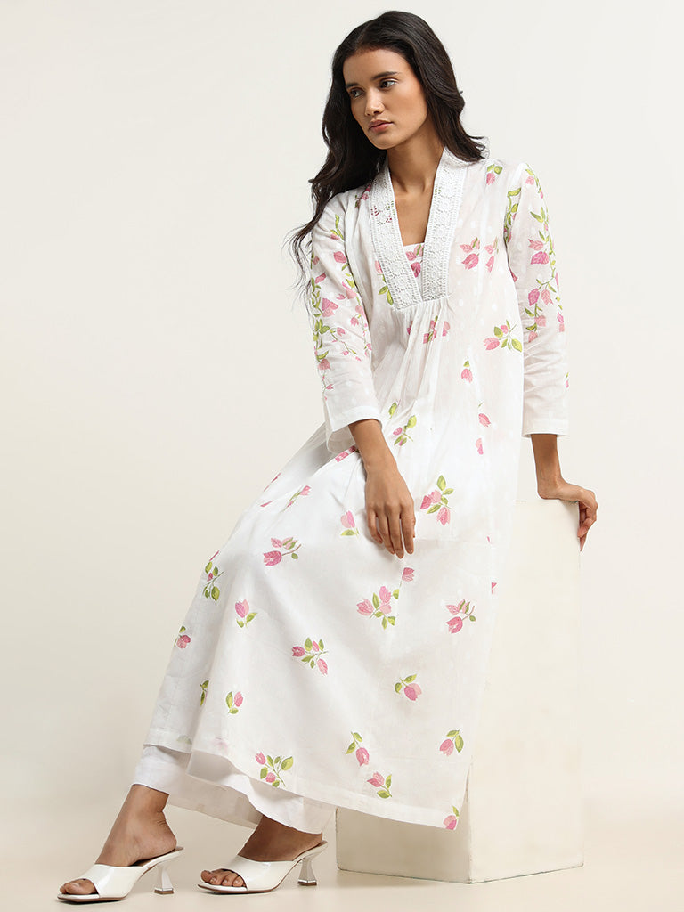 Various Colors Available Ladies Printed Kurta Style Night Suit at Best  Price in Jaipur | K Mart Enterprises