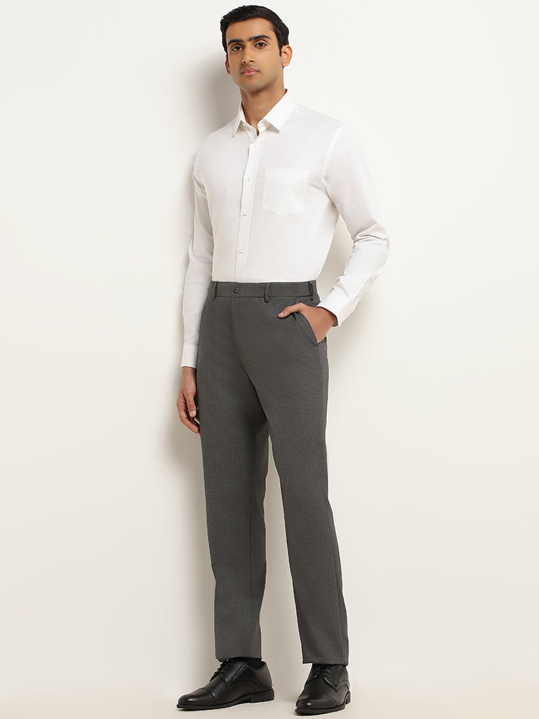 Buy Steel Grey Pant | Beyours