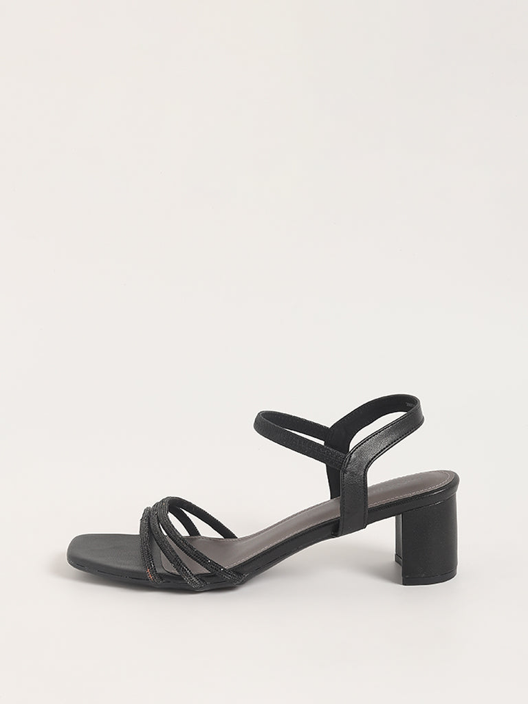 Buy Grey Heeled Sandals for Women by Metro Online | Ajio.com