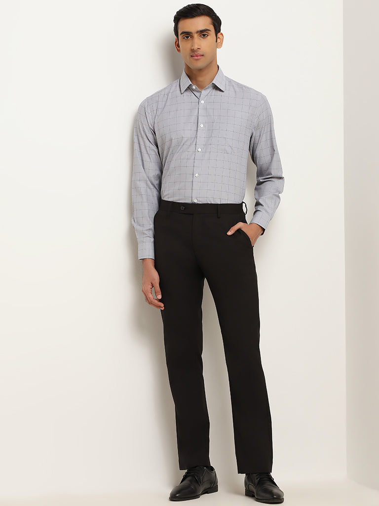 Dressing Black Blazer Gray Pants Brown Stock Photo 297840425 | Shutterstock