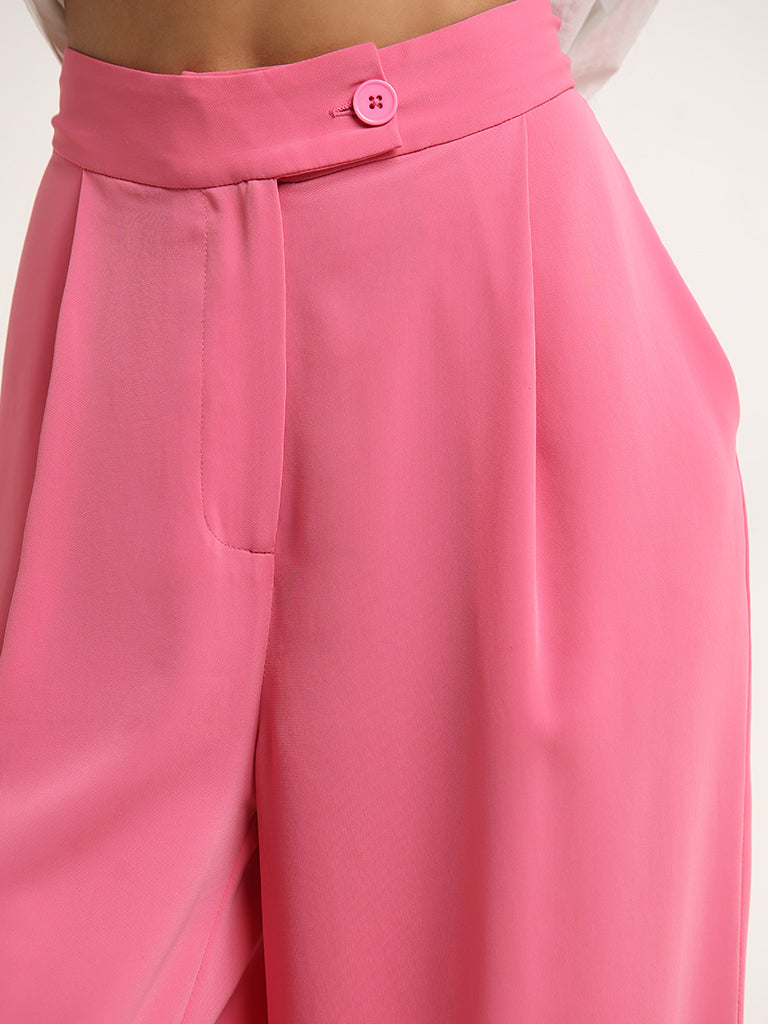 Buy Pink Trousers Online in India at Best Price - Westside