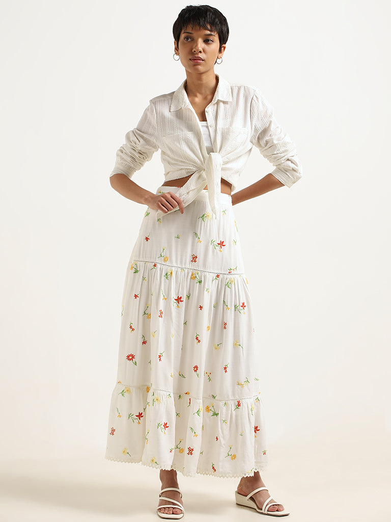 Hobemty Women's Pencil Skirt High Waist Pleated Front Work Midi Skirts :  Target