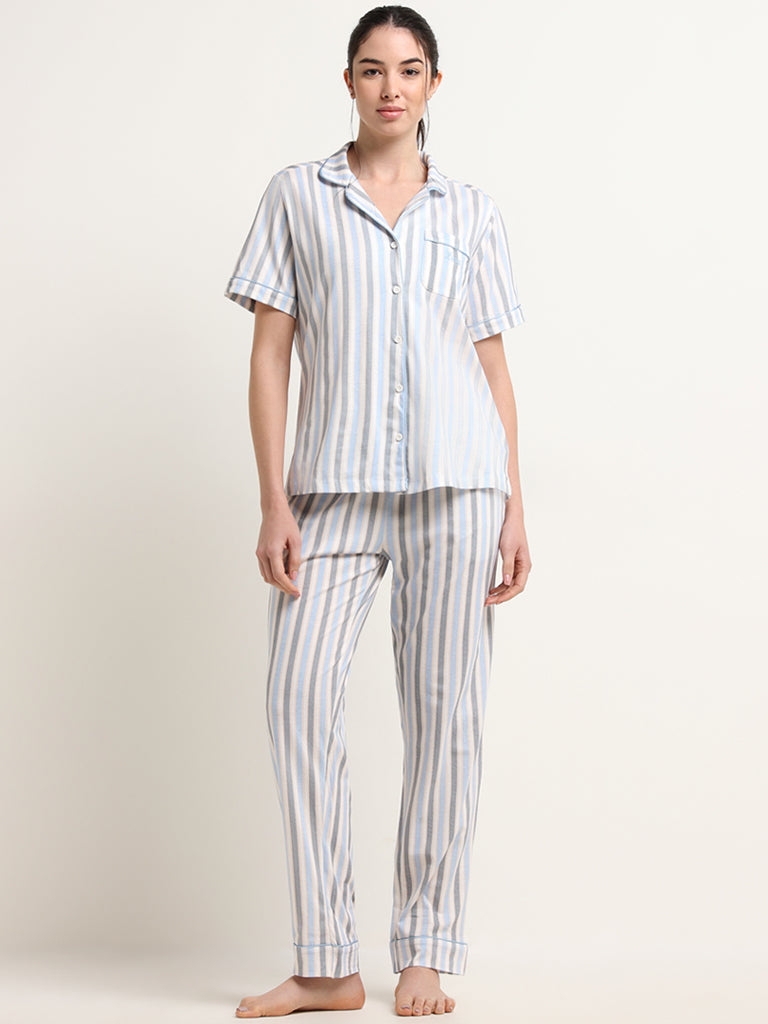 Summer New Print Pyjamas Satin Pajamas Women Long Sleeve Sleepwear Home  Clothes Pj Set White Nightwear Ice-silk Pijamas Femme - Pajama Sets -  AliExpress