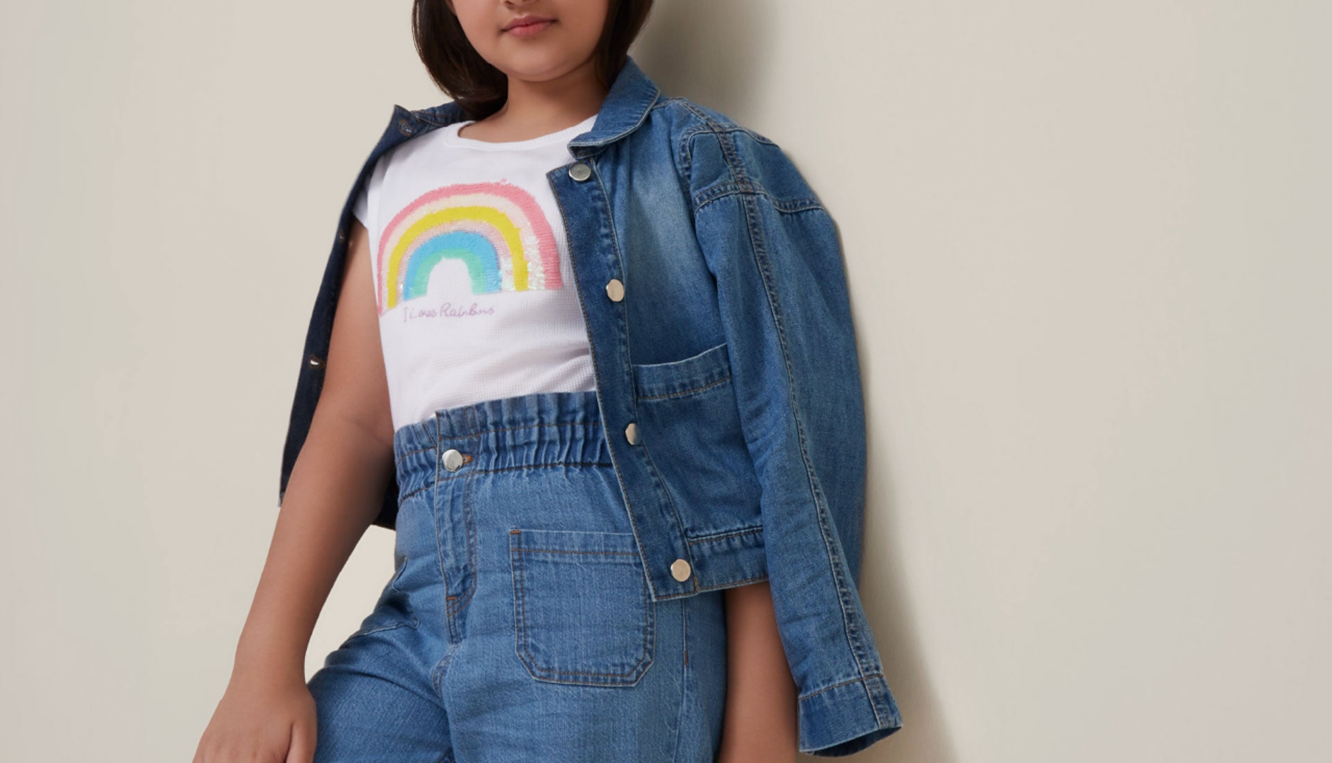 Girls Denim Jackets By HOP