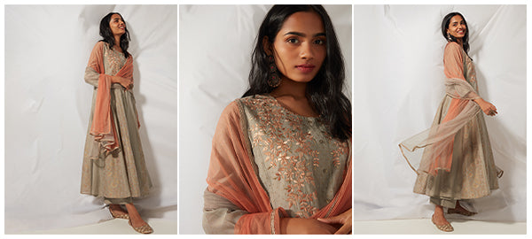 Westside Indian wear on Behance | Indian wear, Velvet dress designs, How to  wear