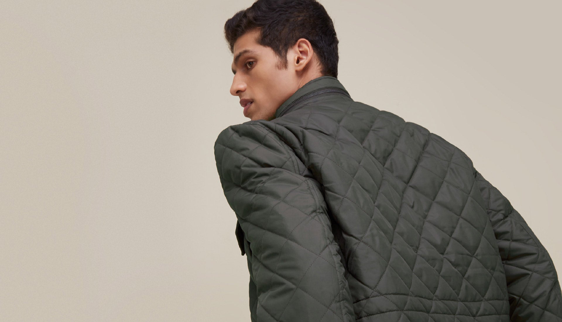 Green Jacket For Men By Ascot