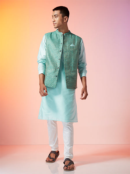 Lucknowi Kurtas For Men - Buy Latest Designer Kurta Collection Online 2024