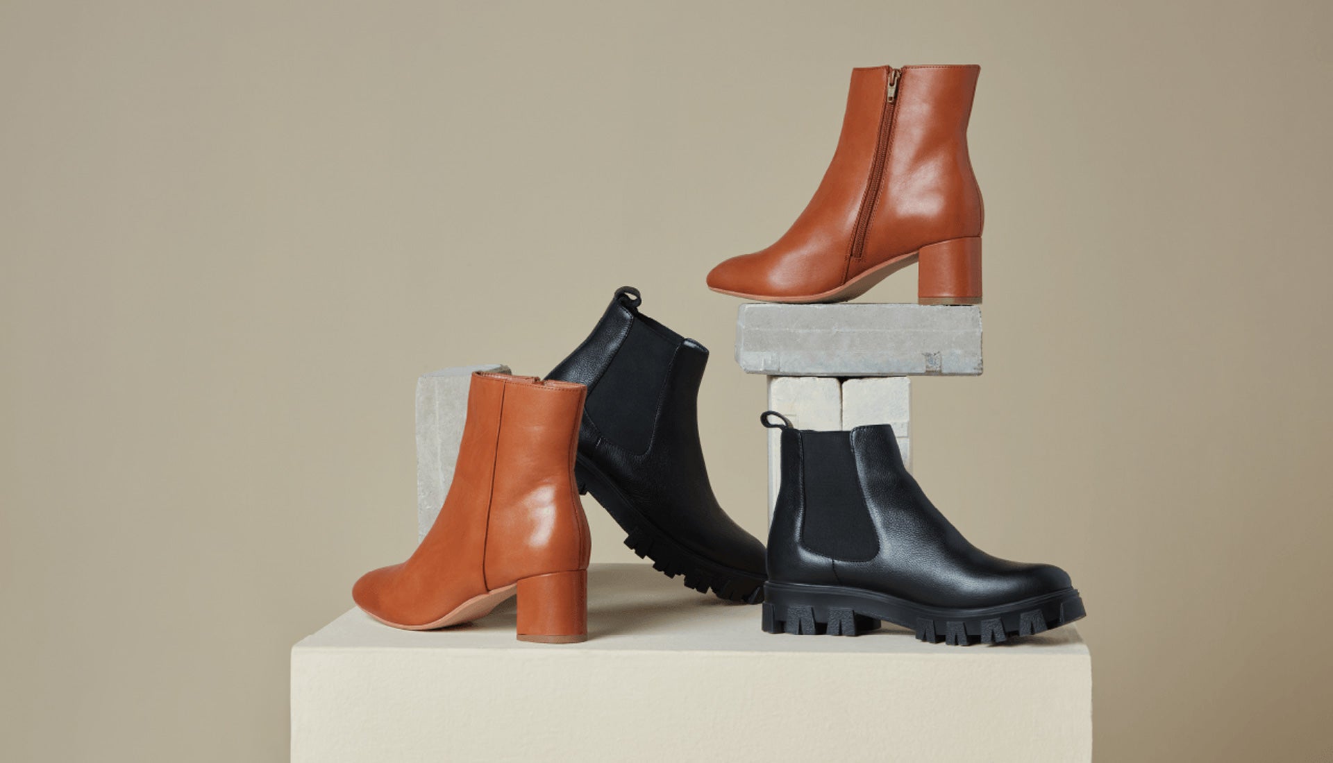 Leather Boots For Women By Luna Blu