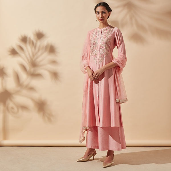Vark by Westside Sea Green A-line Kurta And Palazzos Set Price in India,  Full Specifications & Offers | DTashion.com