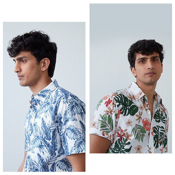 Shop Summer Casual Printed Shirts for Men by Wes C - Westside