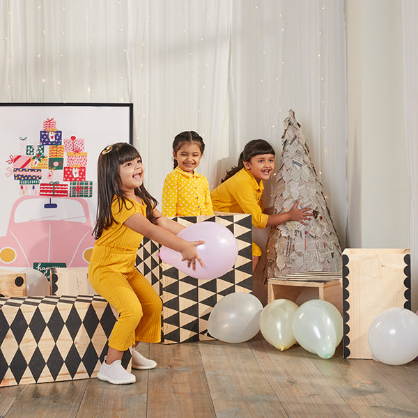 Yellow Partywear For Girls By Y&F