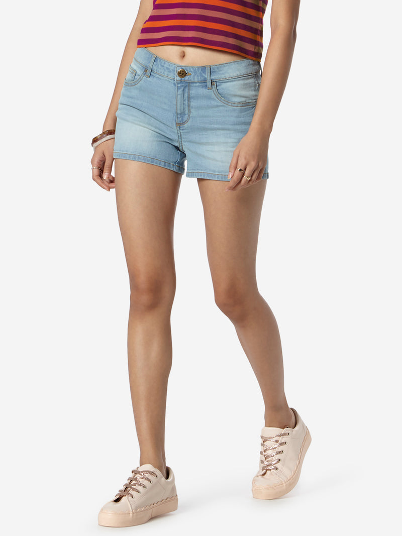 denim shorts for women online