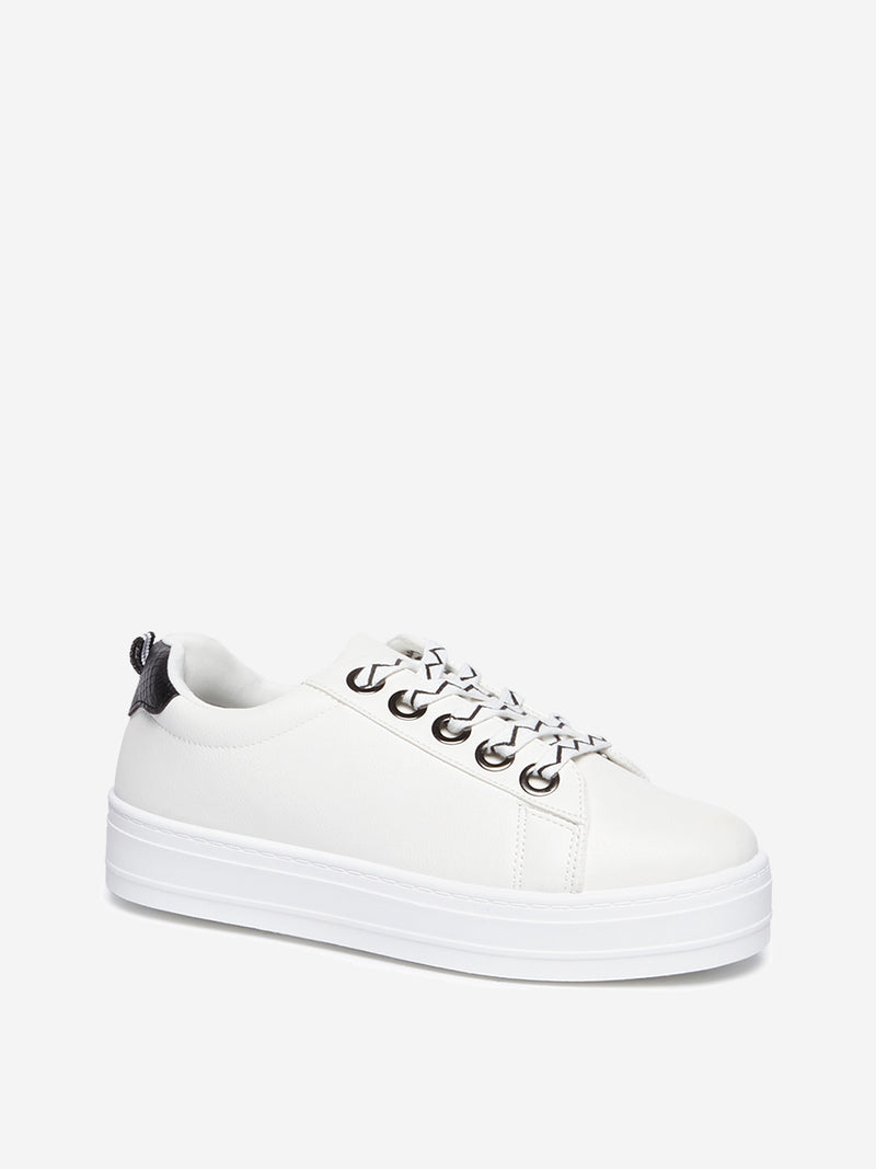 luna blu white shoes