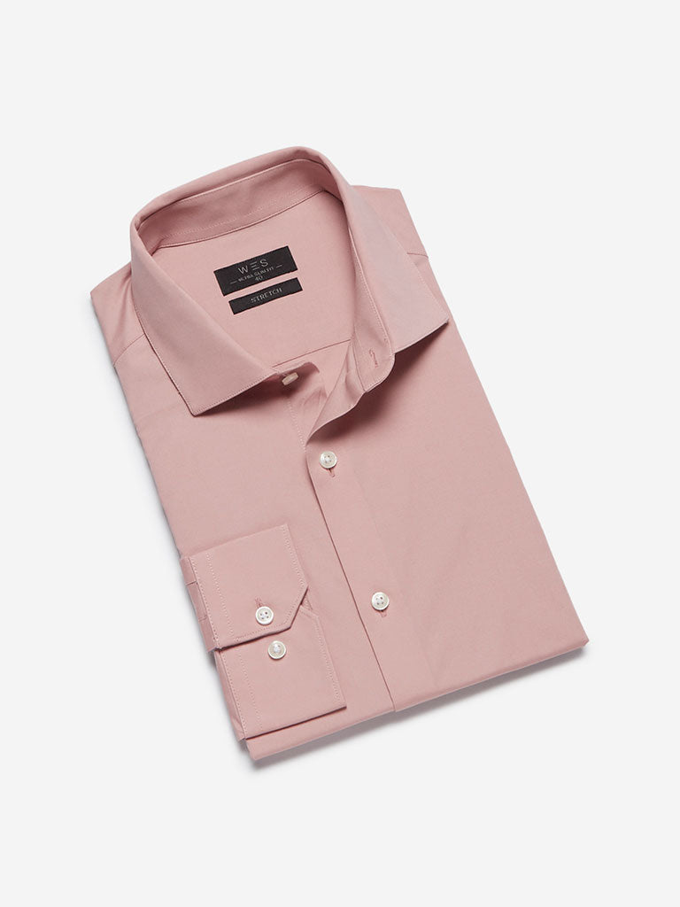 blush dress shirt