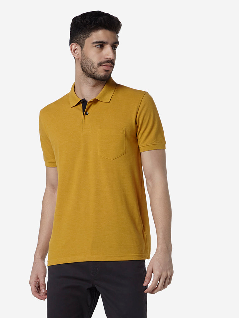 polo neck t shirt