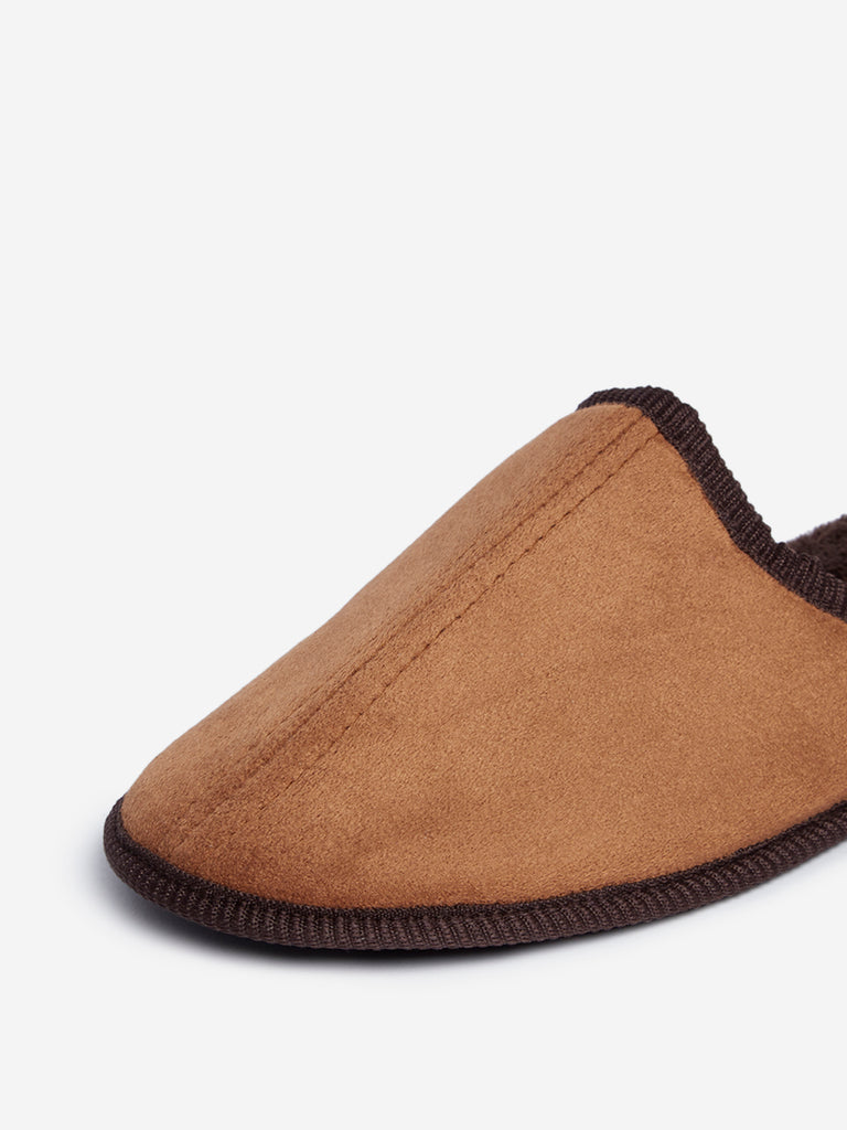 suede bedroom slippers