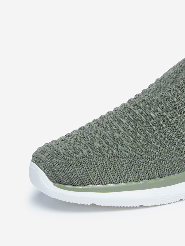 Shop SOLEPLAY Grey Knit Textured 