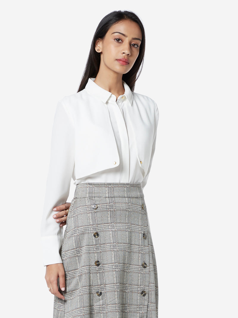 formal shirt and skirt