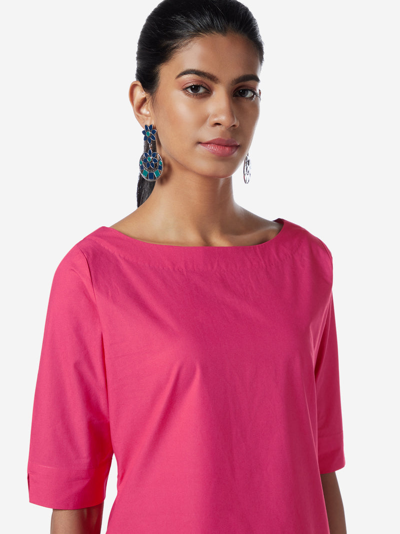 pink kurtis online