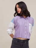 Nuon Multicolour Christopher Crop Shirt