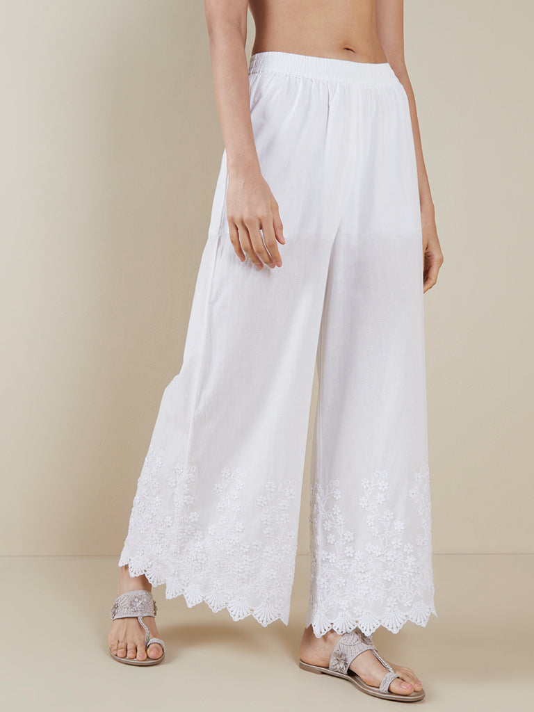 Buy White Palazzos Online in India at Best Price - Westside
