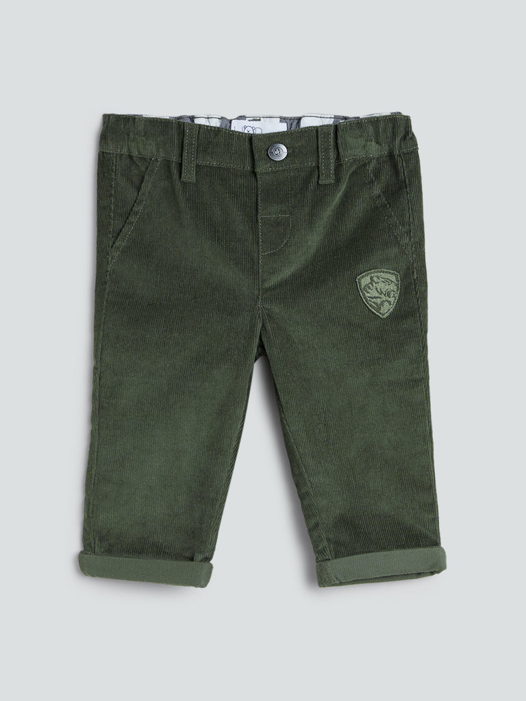 Baby boys trousers with braces