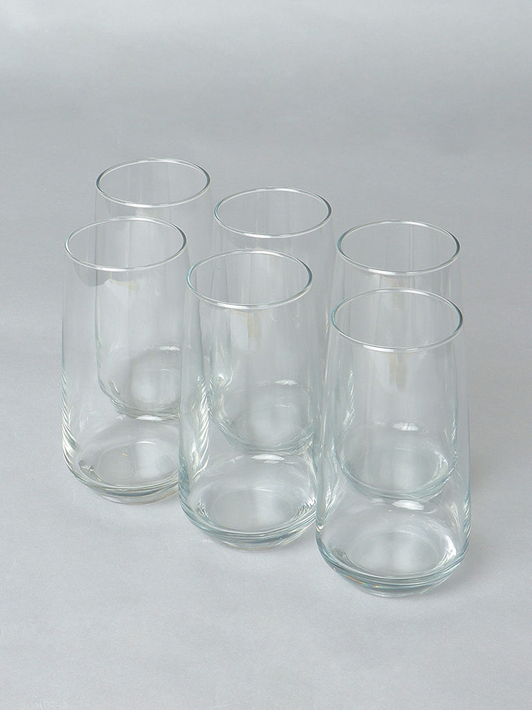 Clear Wine Bottle 16 OZ Drinking Glasses Upcycled Tumblers 