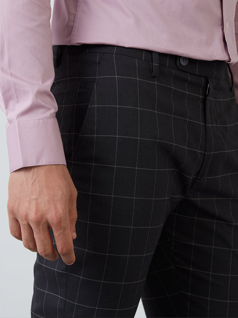 Buy Jainish Men's Beige Tartan Checked Formal Trousers ( FGP 271 Beige )  Online at Best Price | Distacart