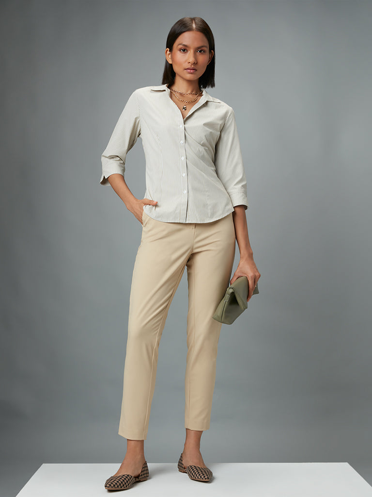 What color shirt goes well with beige pants  Quora