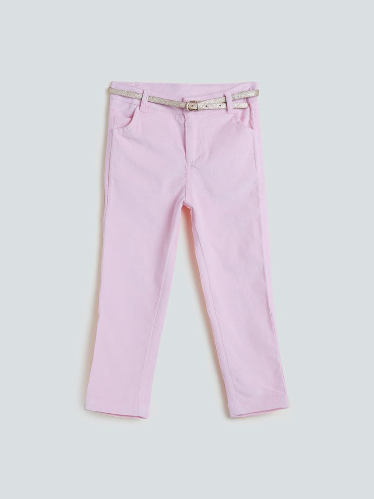 Van Heusen Woman Trousers  Leggings Van Heusen Pink Pants for Women at  Vanheusenindiacom