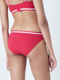 Superstar Red Ribbed Bikini Briefs