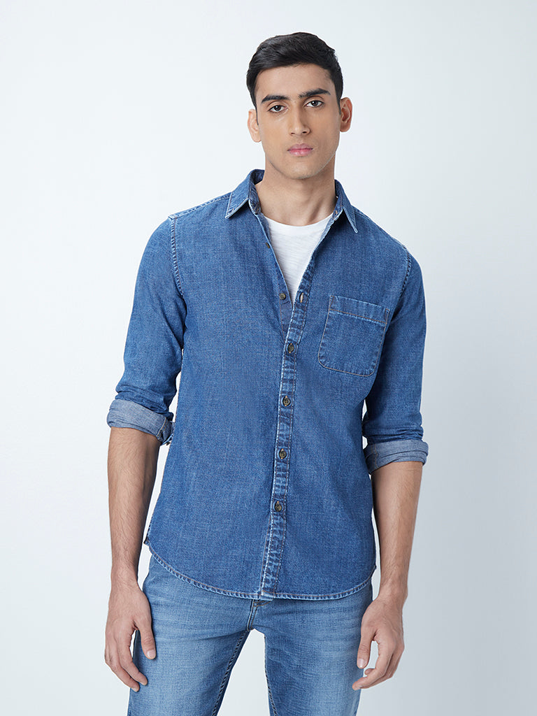 Denim Shirt - Buy Denim Shirt online in India