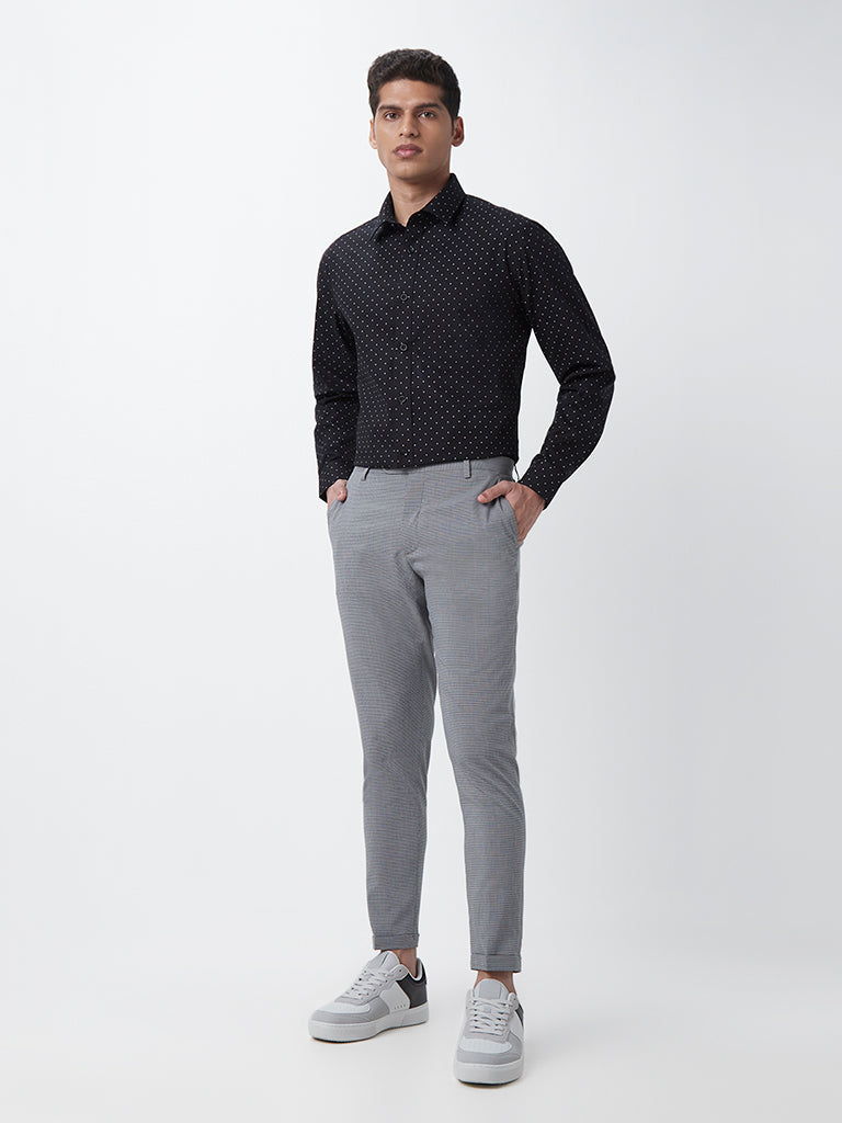 Buy Park Avenue Dark Grey Super Slim Fit Trousers for Mens Online  Tata  CLiQ