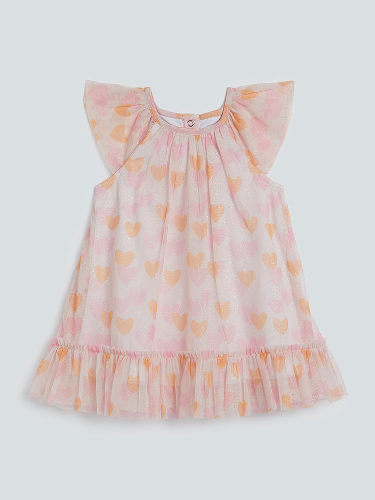 Half Sleeves Aline Dress for Newborn Baby Girls  Happykid Online