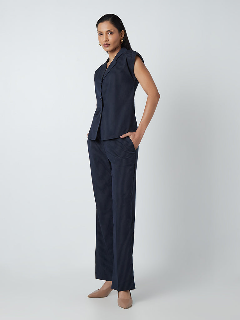 Buy Women Grey Solid Formal Regular Fit Trousers Online  758749  Van  Heusen